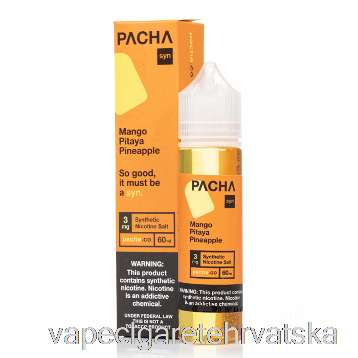 Vape Cigarete Mango Pitaya Ananas - Pachamama - 60ml 3mg